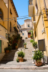 street of Taormina, Italy