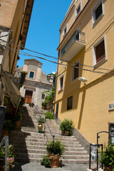 Fototapeta na wymiar street of Taormina, Italy