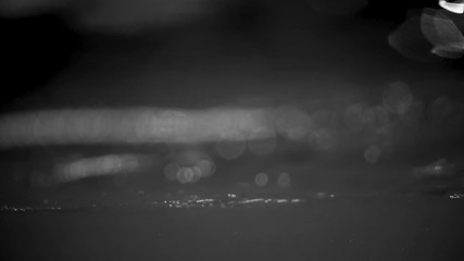 Organic interference noise pattern blurred camera effect. Naturally generated fast moving blurred distortion with slow shutter speed in water. High speed flashing streaking artifacts on screen.