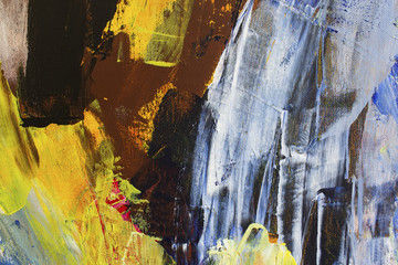 Detail of the Painting as a Background