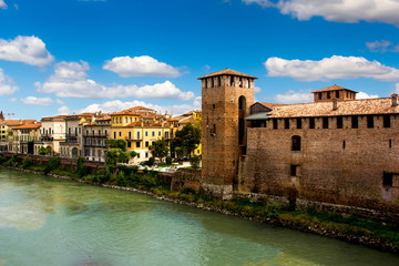 Fototapeta na wymiar View of Verona, Veneto region, Italy.