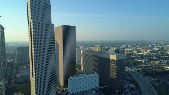 Motion footage Houston Texas