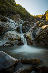 Waterfall at the Mount Egmont Wilkies Pools track 2