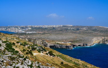 Fototapeta premium Côte, Ras il-Qammieh, Malte