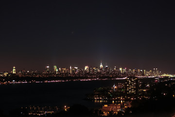Fototapeta na wymiar Night city view