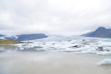 Austurland, Islande, glacier Breidarlon (1)