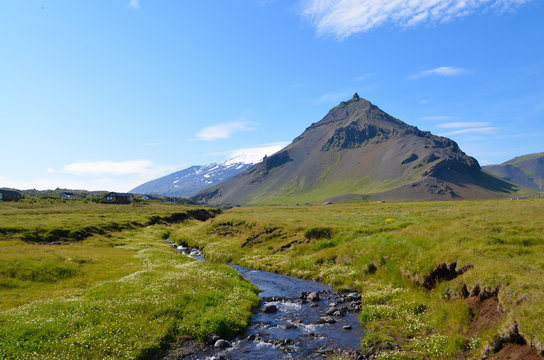 Snaefellsnes ,randonn&eacute;e entre Arnarstapi et Hellnar (1)
