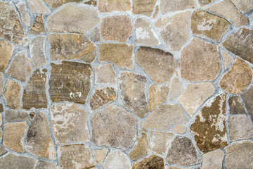 texture of an old antique stone wall, architecture abstract background