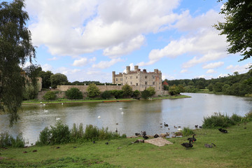 Leeds Castle in Kent England