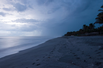 El Salvador - Storm on Beautiful Coastline