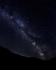 milky way in summer