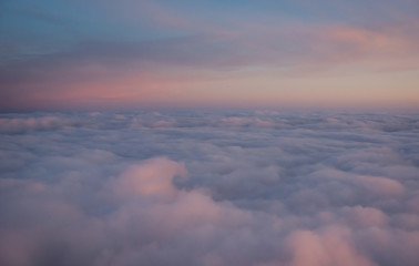 Sunset Above Clouds