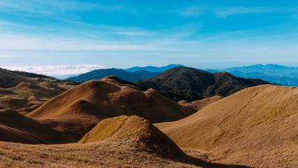 Mt. Pulag and the mountain ranges of Central Cordillera