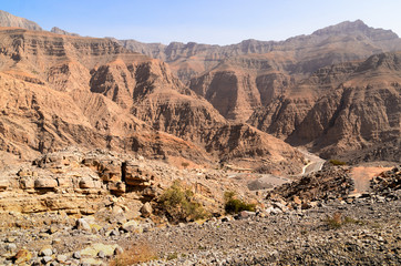 Jebel Jais mountain in Ras Al Khaimah