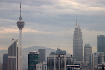 Fototapeta premium KL Skyline
