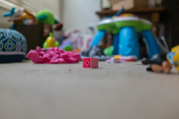 Children's blocks and beads