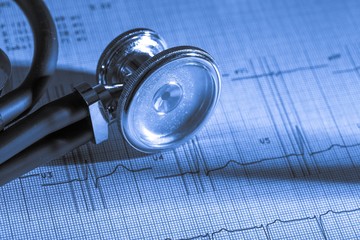 ECG and Stethoscope