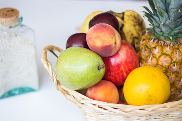 Fruta orgánica, nutrición