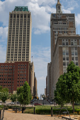 Fototapeta na wymiar Tulsa Downtown Beauty