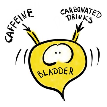 Caffeine And Carbonated Drinks Stimulate Overactive Bladder