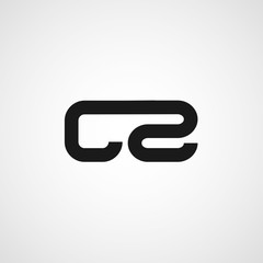 Initial Letter CS Logo Template Design