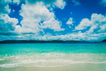 Ocean in Zamami, Okinawa, Japan