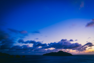 Sunset in Zamami Island, Okinawa, Japan