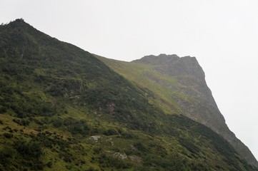 Fototapeta na wymiar Gipfel Panorama Berge