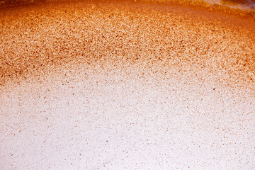 ceramic, classic clay ,mainly used for flower pots,but can serve as any orange background