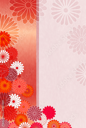 菊 花 年賀状 背景 Stock Photo And Royalty Free Images On Fotolia Com Pic