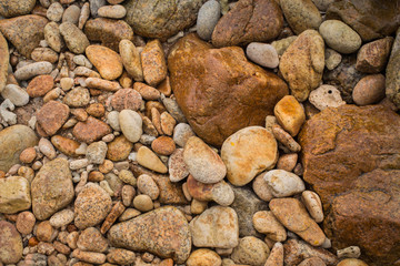 Rocky rock background from Phuket Thailand