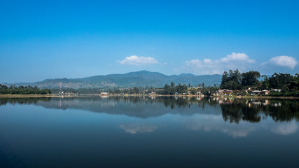 Water Reflect the Mountain