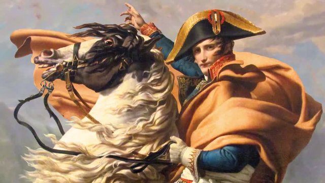 Napoleon Bonaparte on a Horse