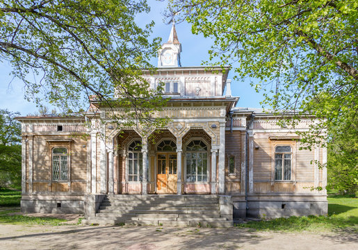 Old Town Hall in Sortavala, Karelia