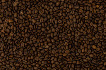 Kaffeebohnen als Hintergrundbild