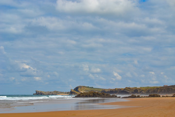 Playa de Valdearenas, las Dunas de Liencres, Cantabria 