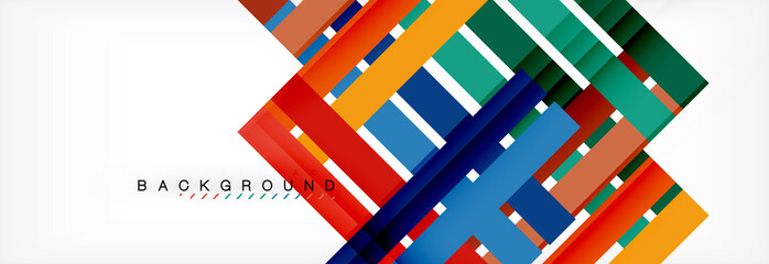 Naklejka premium Minimal line design abstract background