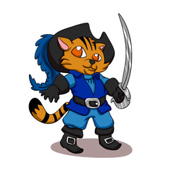 Puss In Boots cartoon illustration