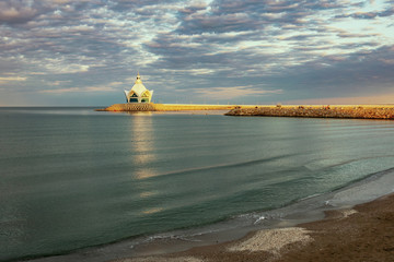 Avaza. Turkmen coast of the Caspian Sea