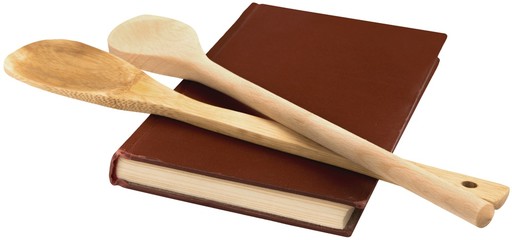 Cookbook and Kitchenware - Isolated