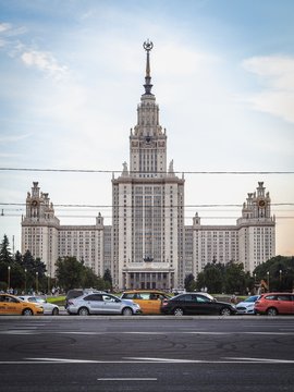 The building of the University - Moscow state University 