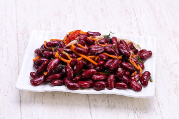 Pickled red beans