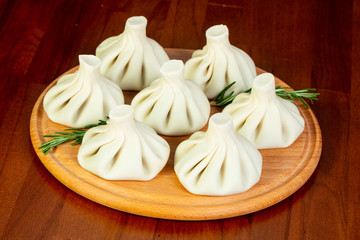 Georgian traditional Khinkali
