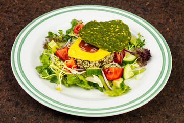 Delicious vegetable salad