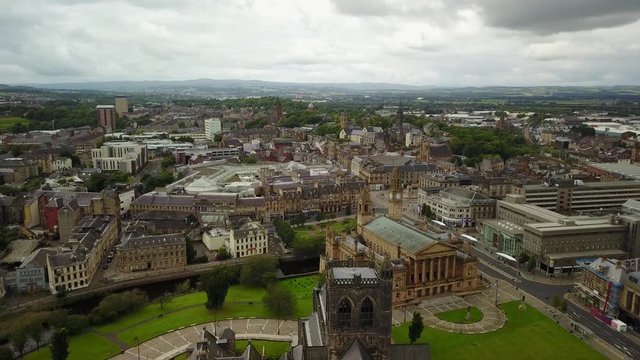 Paisley Morning 02a Descending over Church