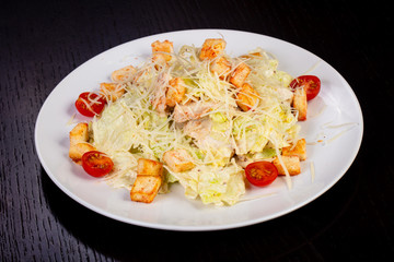 Delicious caesar salad