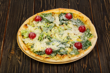 Pizza Caesar with chicken