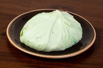 Merengue delicous dessert