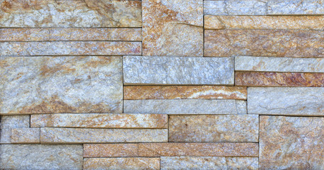 red Slate Stone Wall background Texture close-up
