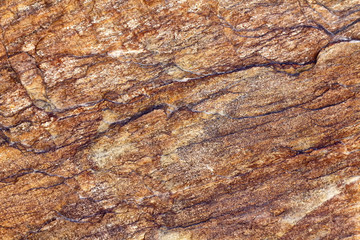 red Slate Stone Wall background Texture close-up